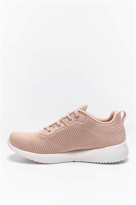Buty Skechers BOBS SQUAD TOUGH TALK 32504 NUDE PINK EASTEND