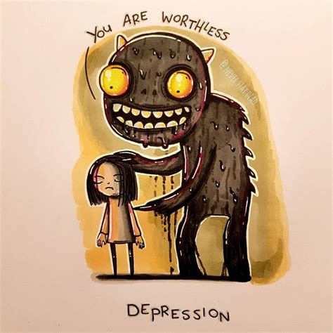 These 8 Illustrations Depicting Mental Illness Are True To Life
