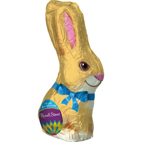 Russell Stover 3 Oz Hollow Milk Chocolate Bunny 3275202 Blains