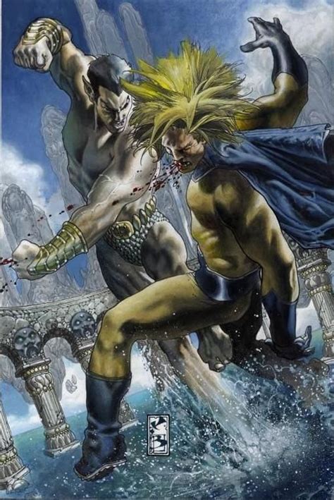 Aquaman Vs Namor Marvel Sentry Marvel Comics