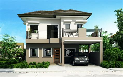 Sheryl Four Bedroom Two Story House Design Pinoy