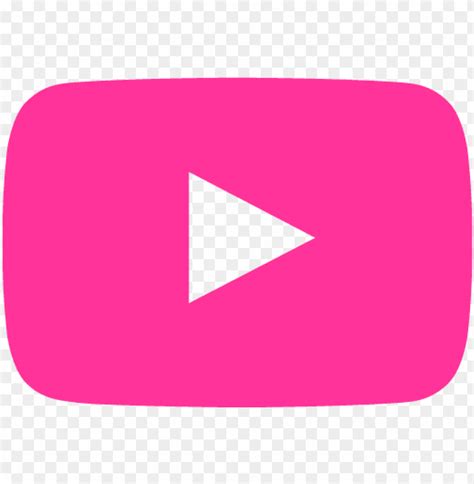 Download Transparent Youtube Pink Youtube Logo Hd Png Free Png