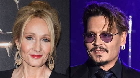 Jk Rowling Delighted By Johnny Depp In Fantastic Beasts Bbc News