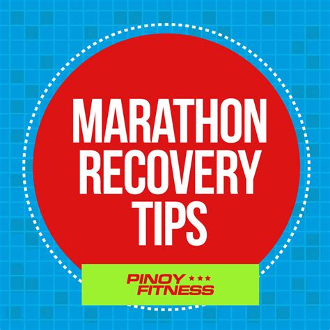 5 Marathon Recovery Tips Pinoy Fitness