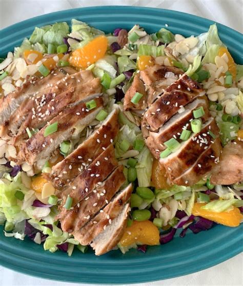 Grilled Teriyaki Chicken Salad Perfect For A Light Meal