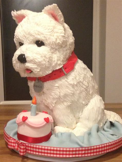 Together with petsmart charities, we help save over 100 pets every day through adoption. Westie dog cake - cake by The Rosebud Cake Company ...