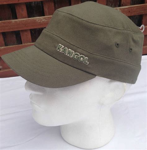 Kangol Cotton Twill Army Cap Flexfit Cadet Military Hat 9720bc Summer