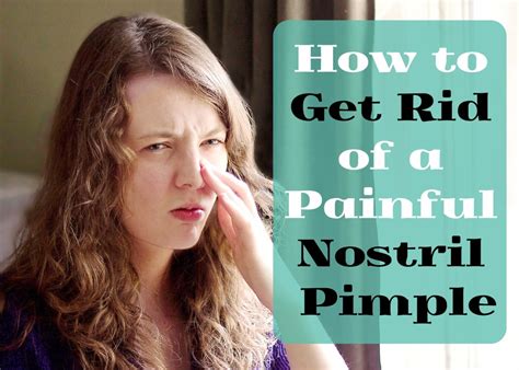 For more help, like how to know when your nose piercing has become infected, read on. How to Get Rid of a Painful Nostril Pimple | Bellatory