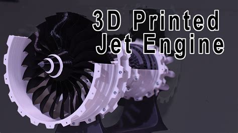 Assembling 3d Printed Jet Engine Youtube