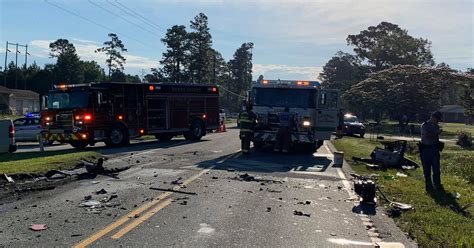 4 Taken To Hospital After Multi Vehicle Crash In Conway Area Wbtw