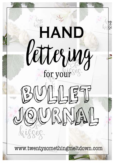 Hand Lettering For Your Bullet Journal — Gwennan Rees