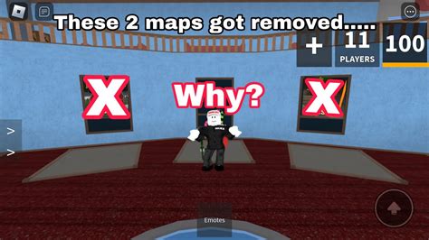 Roblox Mm2 Why Did These Maps Get Removed Youtube