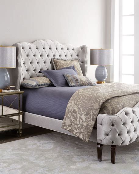 Haute House Pantages California King Tufted Bed Neiman Marcus