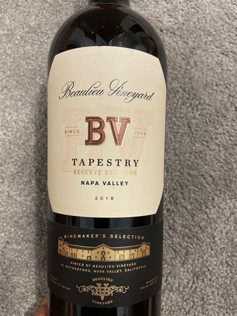 2018 Beaulieu Vineyard Tapestry Reserve Usa California Napa Valley