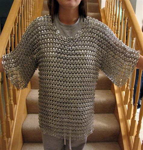 Poptab Chainmail Used Nearly 3000 Tabs It Took 31 Hours To Complete Chainmaille Chain