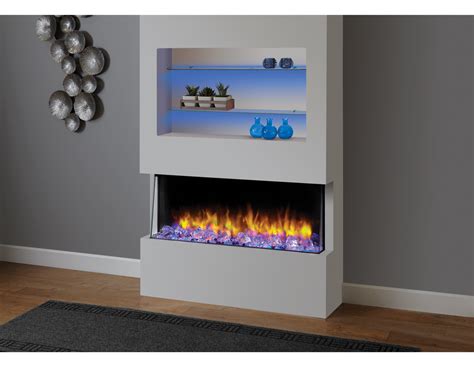 Infinity E 4d Large Format Ecoflame Electric Fire Heat Design