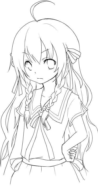 Anime Emo Wolf Girl Coloring Pages Сoloring Pages For All Ages Nhật