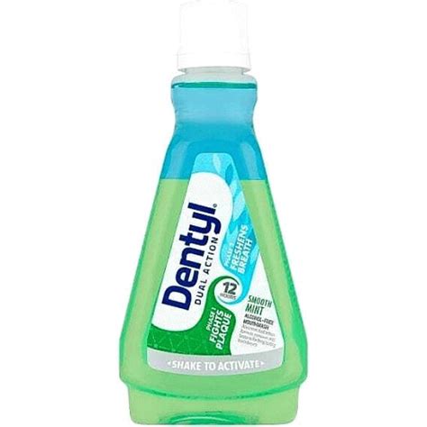 dentyl dual action smooth mint cpc mouthwash 100ml compare prices and where to buy uk