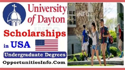 University Of Dayton Merit Scholarship In United States 2023 24 In 2023