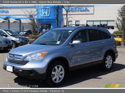 Check spelling or type a new query. Glacier Blue Metallic - 2008 Honda CR-V EX-L 4WD - Gray ...