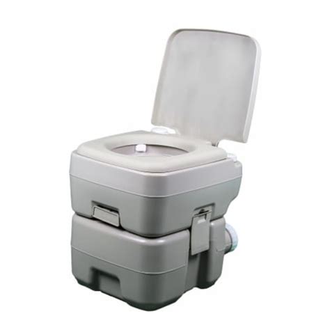 Reliance Flush N Go 1020t Portable Toilet With Flush And 5 Gal Waste