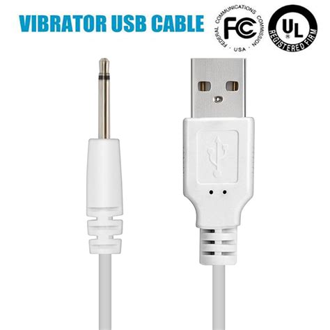 Wholesale Usb Charging Dc Vibrator Cable Cord For Rechargeable Adult Toys Vibrators Massagers
