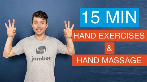 15 Minute Hand Exercises Hand Massage Youtube