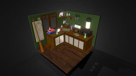 Alchemy Room - 3D model by ech3ng [e57e300] - Sketchfab