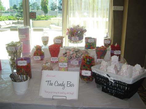 Bridal Shower Candy Buffet For My Bestest Bridal Shower Candy Buffet