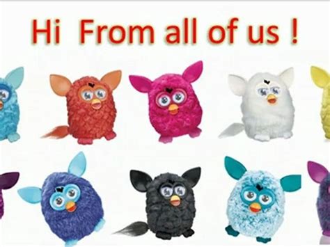 Furby 2012 The 4 Newest Furby Colors 4 Secret Names Now Released