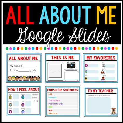 All About Me Slides Template