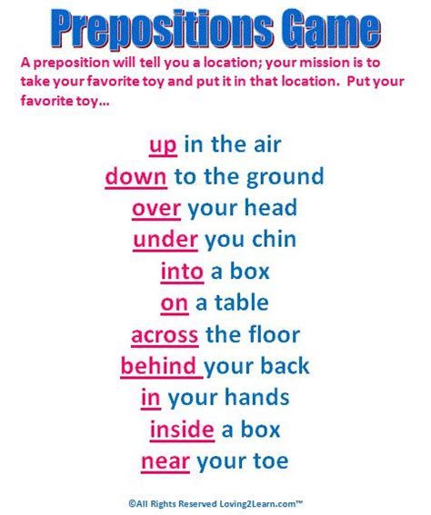 This guy can recite all prepositions in alphabetial order from memory! 1067 best prepositions images on Pinterest | English class ...