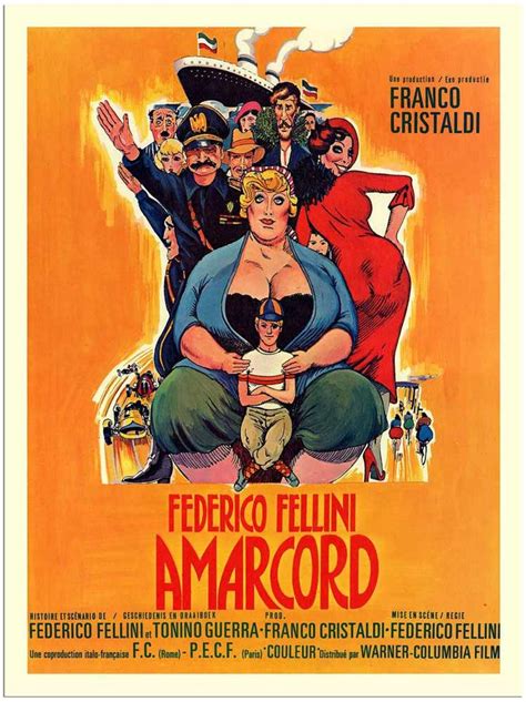 amarcord 1973 cinema posters movie posters film posters
