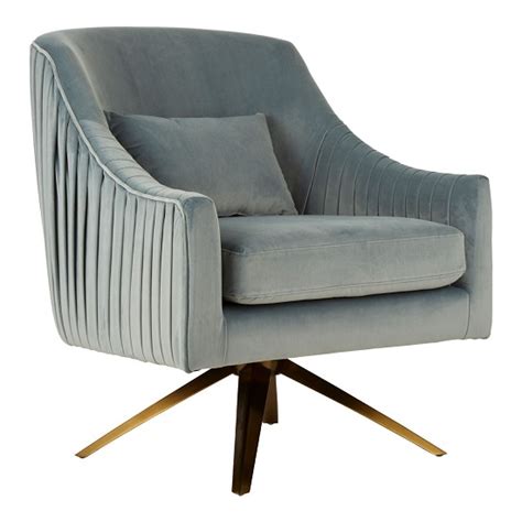 parmelee upholstered velvet bedroom chair  blue finish sale