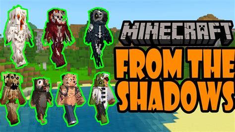 Minecraft Bedrock From The Shadows Skin Pack Youtube