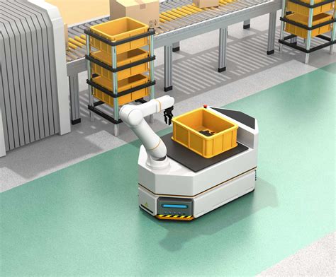 Automated Guided Vehicles Optimising Logistics And Improving