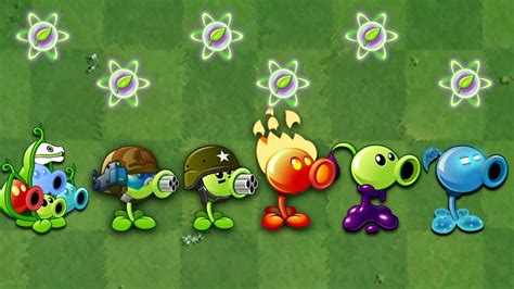 Plants Vs Zombies 2 All Peashooter Challenge And Power Up Vs