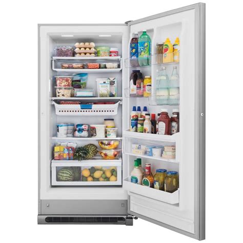 Frigidaire Gallery Frost Free Upright Freezer In Stainless Steel