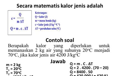 Soal Dan Pembahasan Kalor