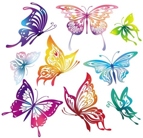 Mariposas De Colores Dibujos