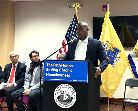 Newark Mayor Announces Collaborative Plan ‘to End Chronic Homelessness