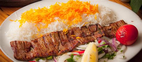 Kabab Barg Traditional Meat Dish From Iran
