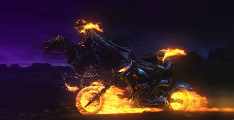 Ghost Rider 2 Bike On Fire