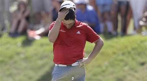 He was the world number 1 in the official world golf ranking. Banging toilet door blamed for Jon Rahm's poor chip shot | The Indian Express