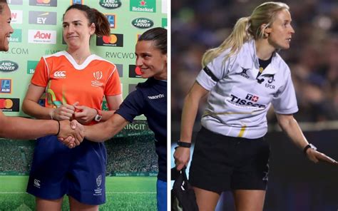 Female Referees Alhambra Nievas And Joy Neville To Make History By