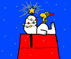 The most common snoopy tree material is cotton. Woodstock decorates Snoopy as a Christmas tree - Drawception