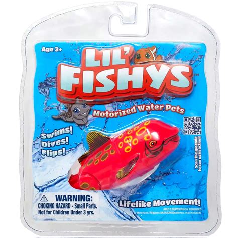 Lil Fishys Fish Motorized Water Pet Colors May Vary