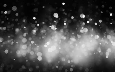 Premium Ai Image Abstract Black And White Bokeh Background