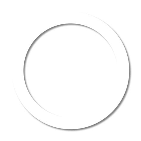 White Circle Openclipart