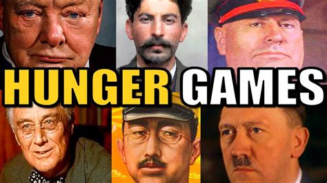 Country Leaders In Hunger Games Simulator But Its The 1940s Youtube